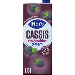 Albert Heijn Hero Cassis no bubbles zero aanbieding