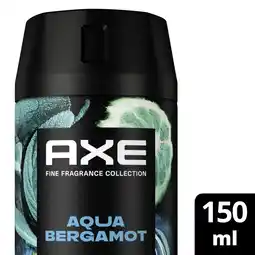 Albert Heijn Axe Aqua bergamot deodorant bodyspray aanbieding