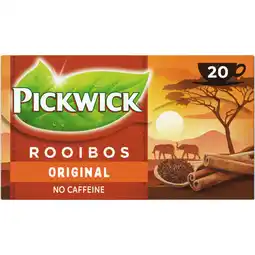 Albert Heijn Pickwick Original rooibos thee aanbieding
