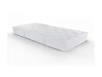 De Matrassen Gigant Matelas Van Landschoot Doris à ressorts bonnell avec mousse polyéther coloris blanc-70x220 cm-Ferme aanbieding