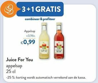 Juice for you appelsap
