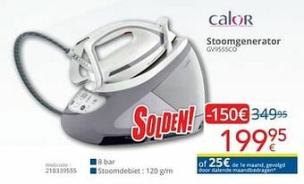 Calor stoomgenerator gv9555co