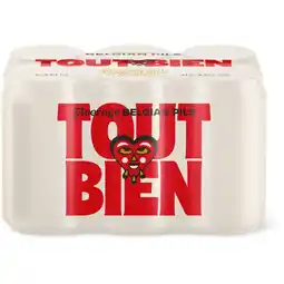 Albert Heijn Tout Bien Average Belgian pils 6-pack bel aanbieding