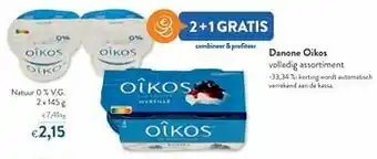 OKay Danone oikos natuur 0 % v.g. aanbieding