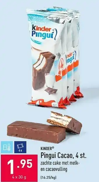 ALDI Pingui cacao aanbieding