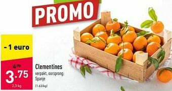 ALDI Clementines aanbieding