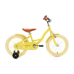 Decathlon Generation Blanco 16 Inch Geel – Kinderfiets aanbieding