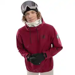 Decathlon Heren Wintersport snowboardjas W1 Groenland Bordeaux aanbieding