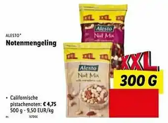 Lidl Notenmengeling californische pistachenoten aanbieding