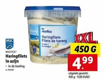 Haringfilets in azijn