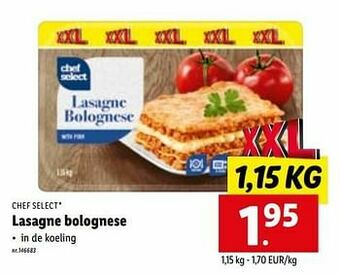 Lidl Lasagne bolognese aanbieding