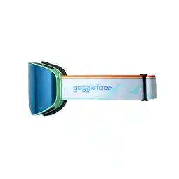 Decathlon Ski- en snowboardbril GOGGLEFACE Straight Line - AlPINE RETRO - UNISEX aanbieding