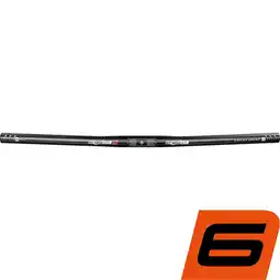 Decathlon Stuur Flat Bar 25,4x600 mm - zwart aanbieding