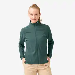 Decathlon Waterafstotend windjack voor golf voor dames RW500 groen aanbieding
