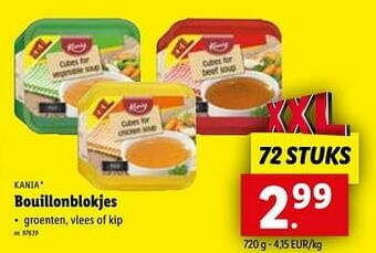 Lidl Bouillonblokjes aanbieding