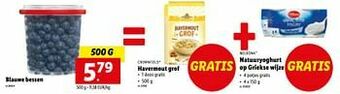 Lidl Blauwe bessen aanbieding