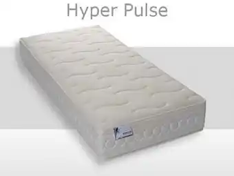 De Matrassen Gigant Matelas Polyprène Hyper Pulse à ressorts ensachés et en latex-180x200 cm-Moyen aanbieding
