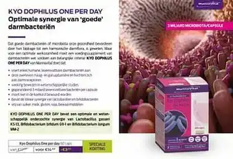 Kyo dophilus one per day