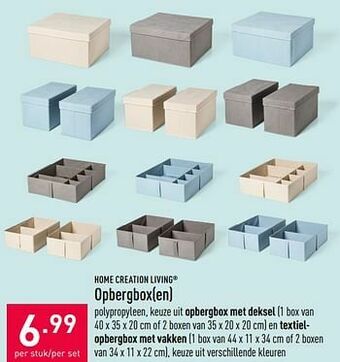 ALDI Opbergbox aanbieding