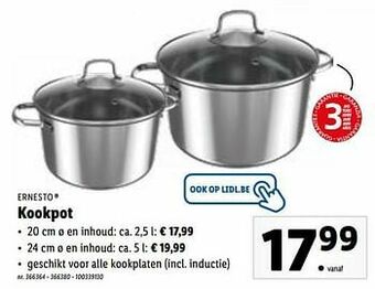 Lidl Kookpot aanbieding