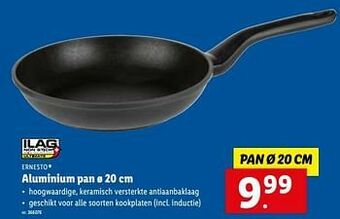 Aluminium pan