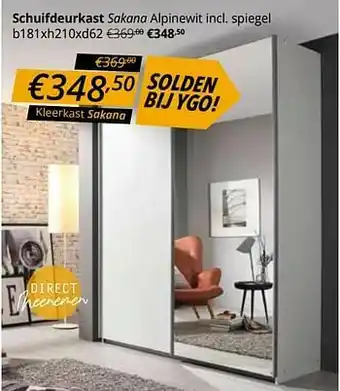 YGO Kleerkast sakan aanbieding