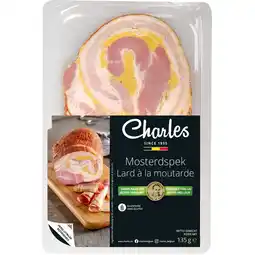 Albert Heijn Charles Mosterdspek bel aanbieding