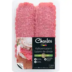 Albert Heijn Charles kalkoensalami bel aanbieding