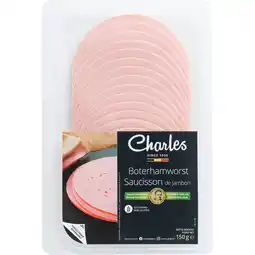 Albert Heijn Charles Boterhamworst bel aanbieding