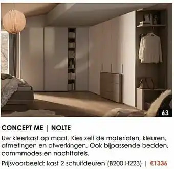 Concept me nolte kast 2 schuifdeuren