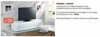 Krea Modena munari tv-meubel aanbieding