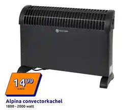 Action Alpina convectorkachel aanbieding