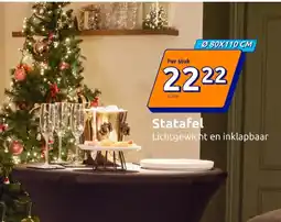 Action Statafel aanbieding