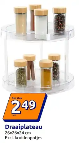 Action Draaiplateau aanbieding