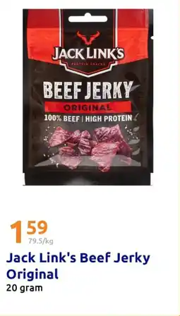 Action Jack Link's Beef Jerky Original aanbieding