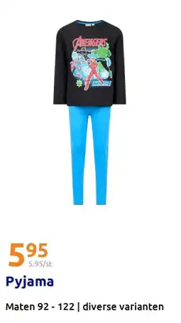 Action Pyjama aanbieding