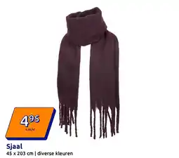 Action Sjaal aanbieding