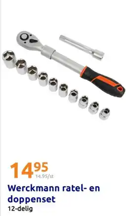 Action Werckmann ratel-en doppenset aanbieding