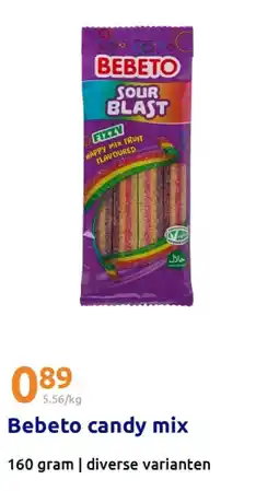 Action Bebeto candy mix aanbieding