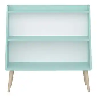 Leen Bakker Boekenkast Gaia - mintgroen - 80x81x28 cm - Leen Bakker aanbieding