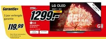 MediaMarkt Lg oled65b16la oled 4k tv aanbieding
