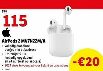 Apple airpods 2 mv7n2zm-a