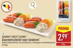 ALDI Gourmet Finest Cuisine Gourmetschotel voor Kinderen aanbieding
