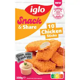 Albert Heijn Iglo Chicken sticks bel aanbieding