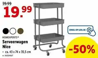 Serveerwagen nice