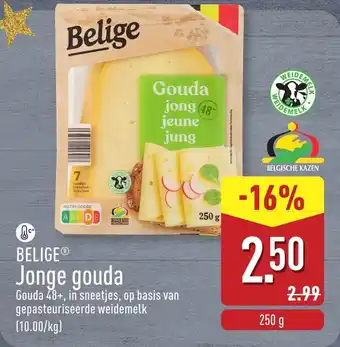 ALDI Belige Jonge Gouda aanbieding