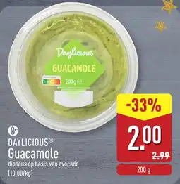 ALDI Daylicious Guacamole aanbieding