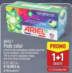 ALDI Ariel Pods Color aanbieding
