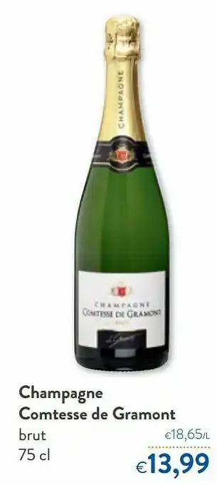 Champagne comtesse de gramont brut