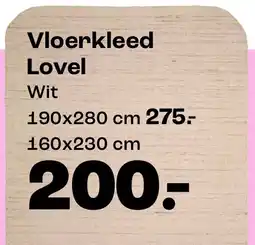 Kwantum Vloerkleed Lovel aanbieding